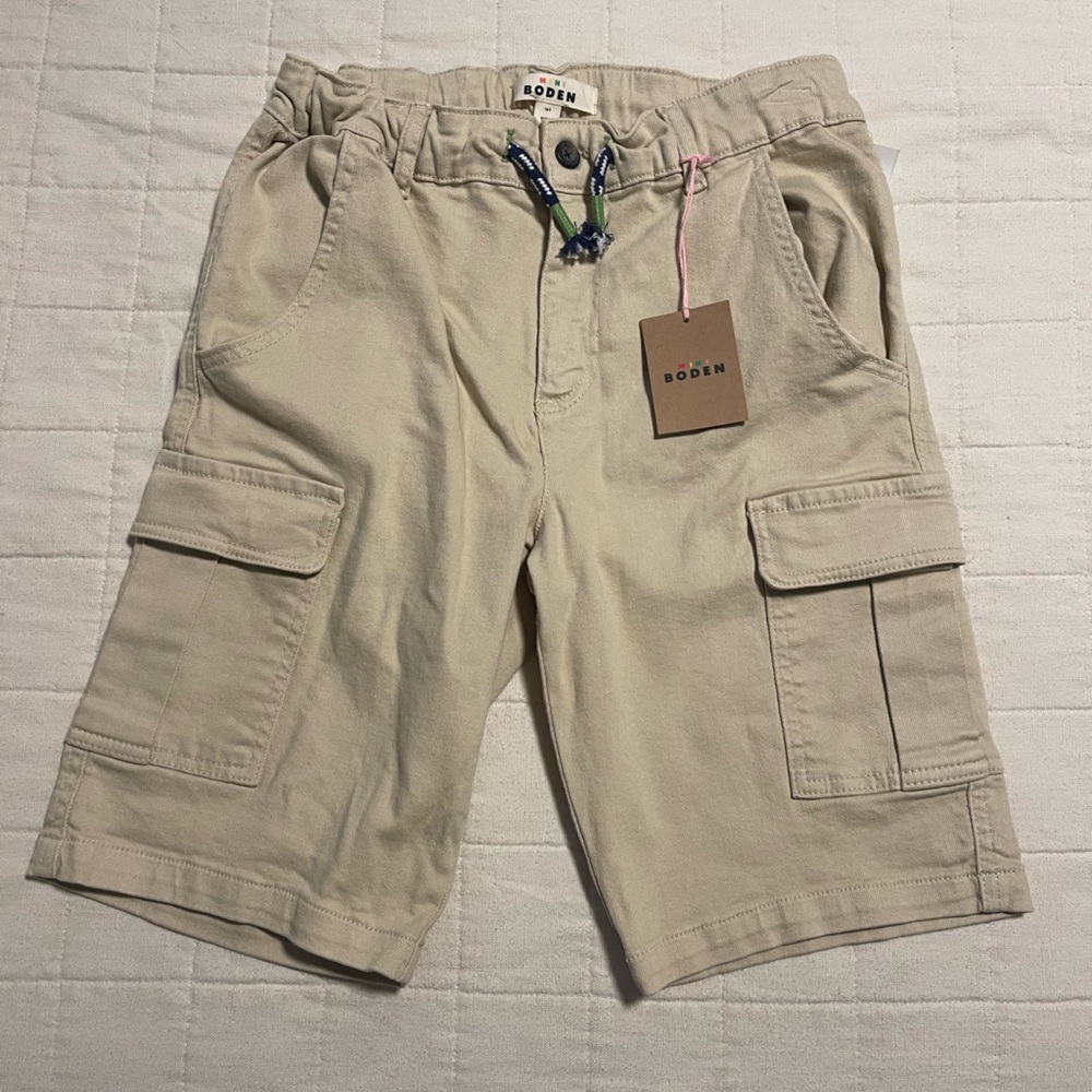 Mini Boden boy short khaki size 14y